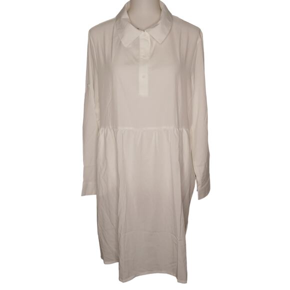 Baleaf Long Sleeve Roll Cuff Popover Active Golf Tennis Pockets Dress NWT Large - Picture 1 of 12